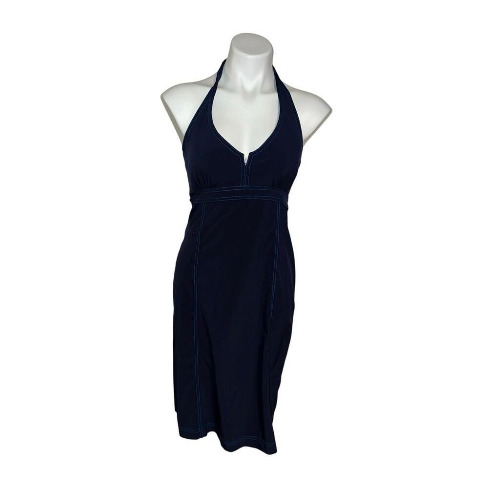 Athleta women’s navy blue athletic dress